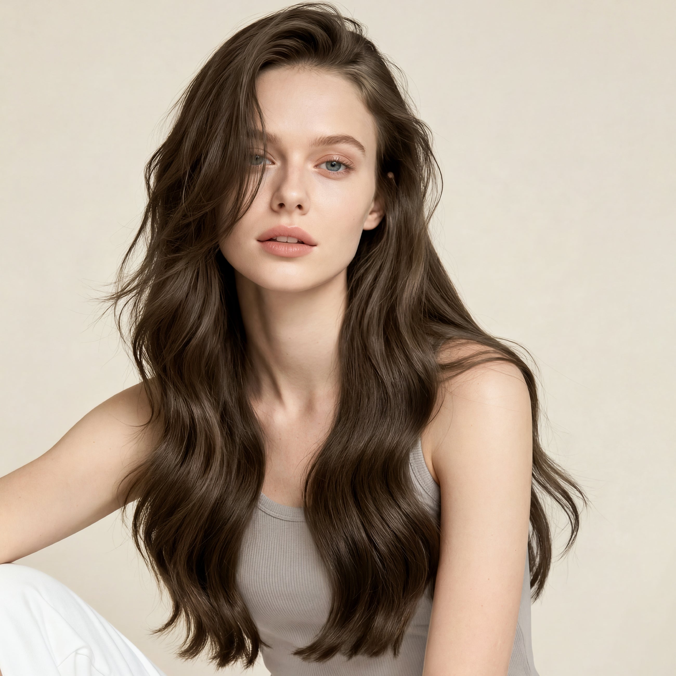 Flip in Extensions - Dark Ash Brown 2C