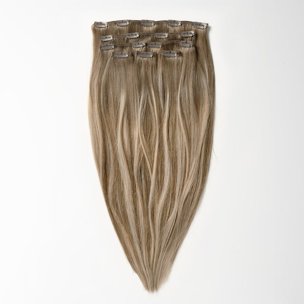 Clip in - Light Ash Blonde Balayage 5B+60B Clip in - Light Ash Blonde Balayage 5B+60B