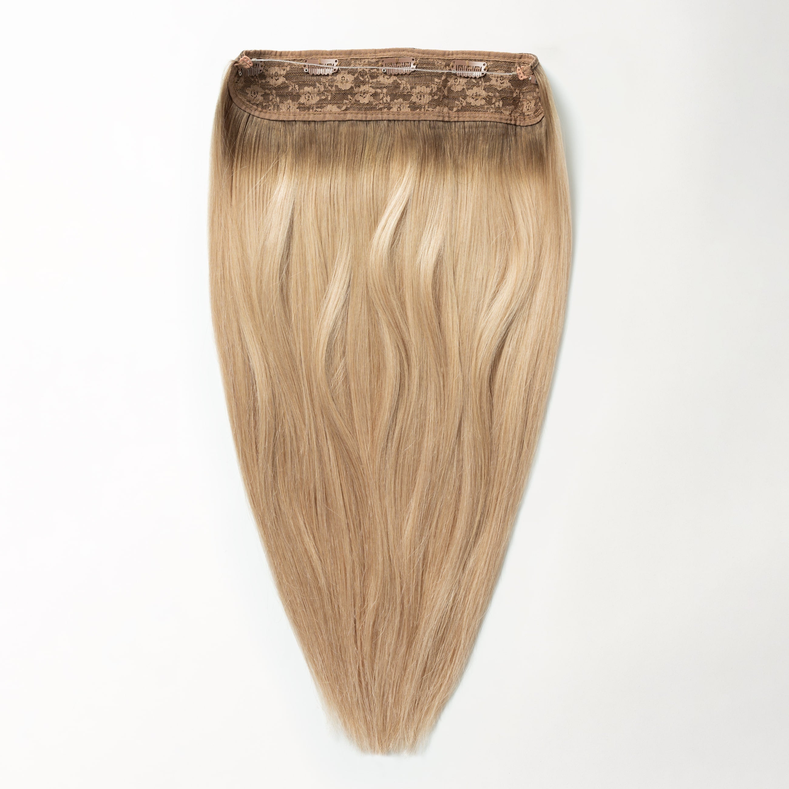 Flip in Extensions - Natural Blonde Root 5B+15