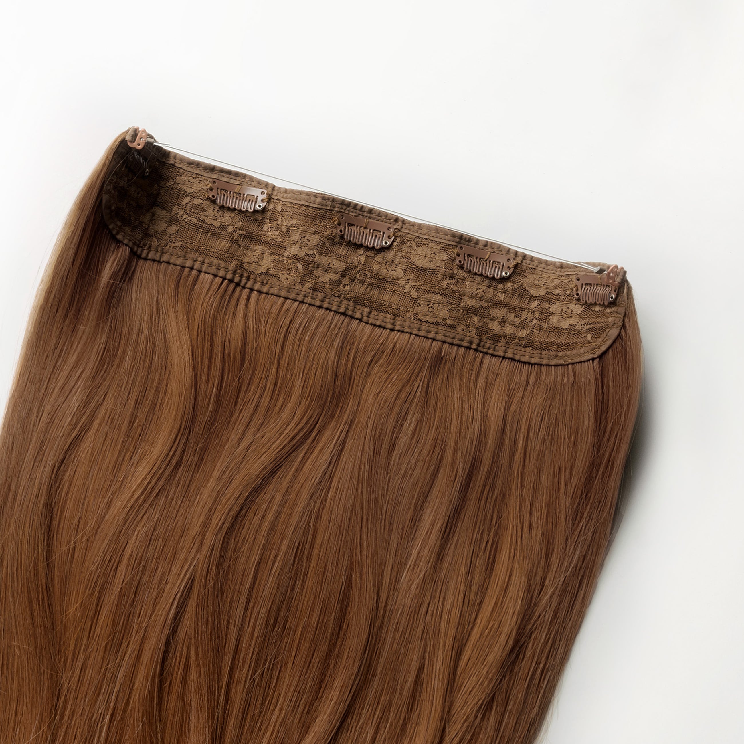 Flip in Extensions - Chestnut Brown 6