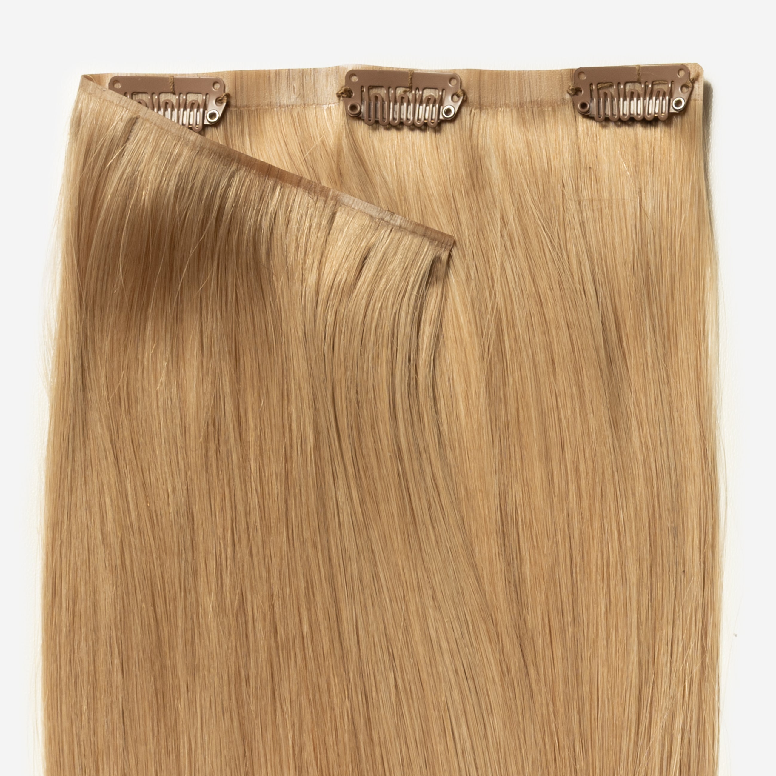 Invisible Clip In - Light Caramel 10