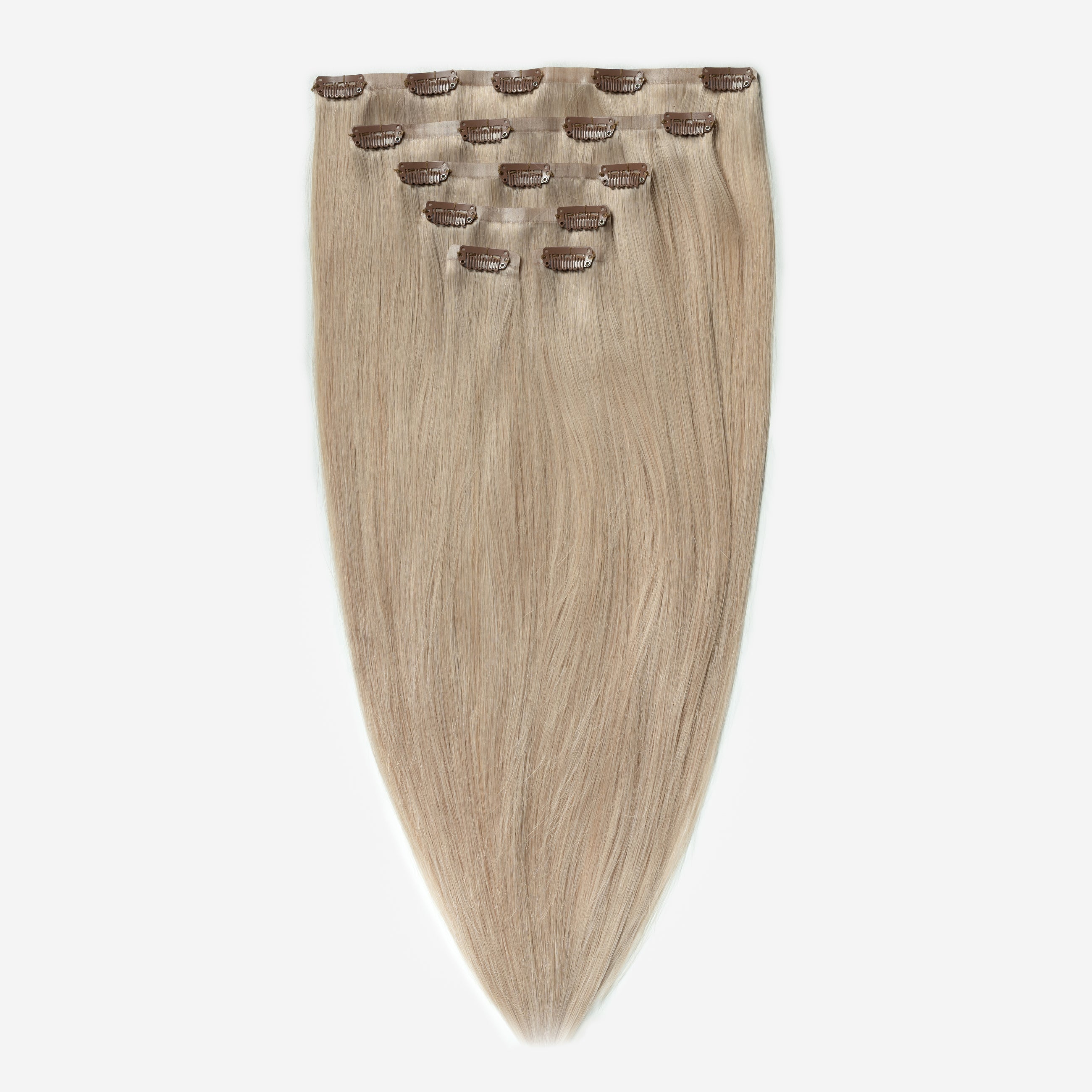 Invisible Clip In - Ash Blonde 17B
