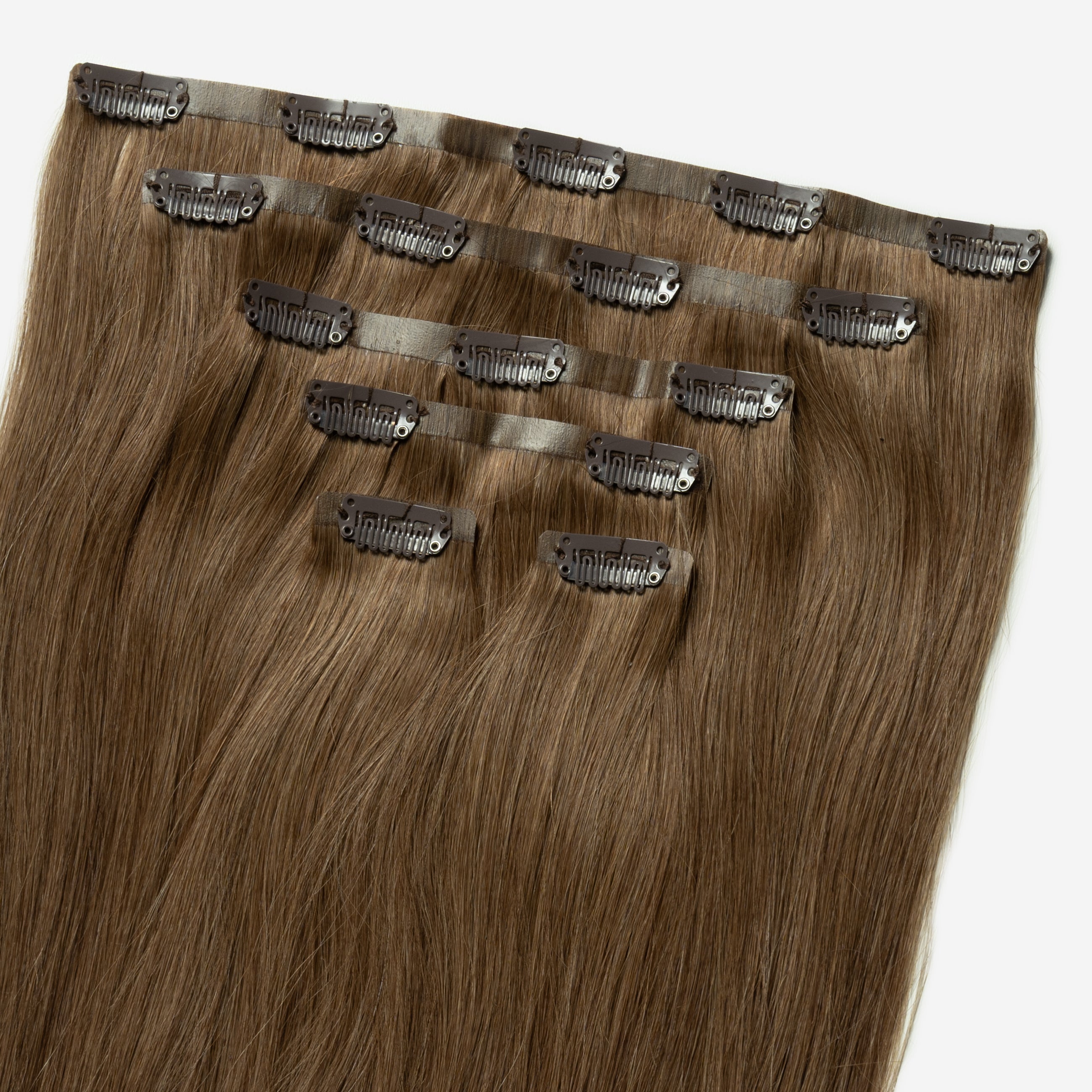 Invisible Clip In - Light Chocolate Brown 2B
