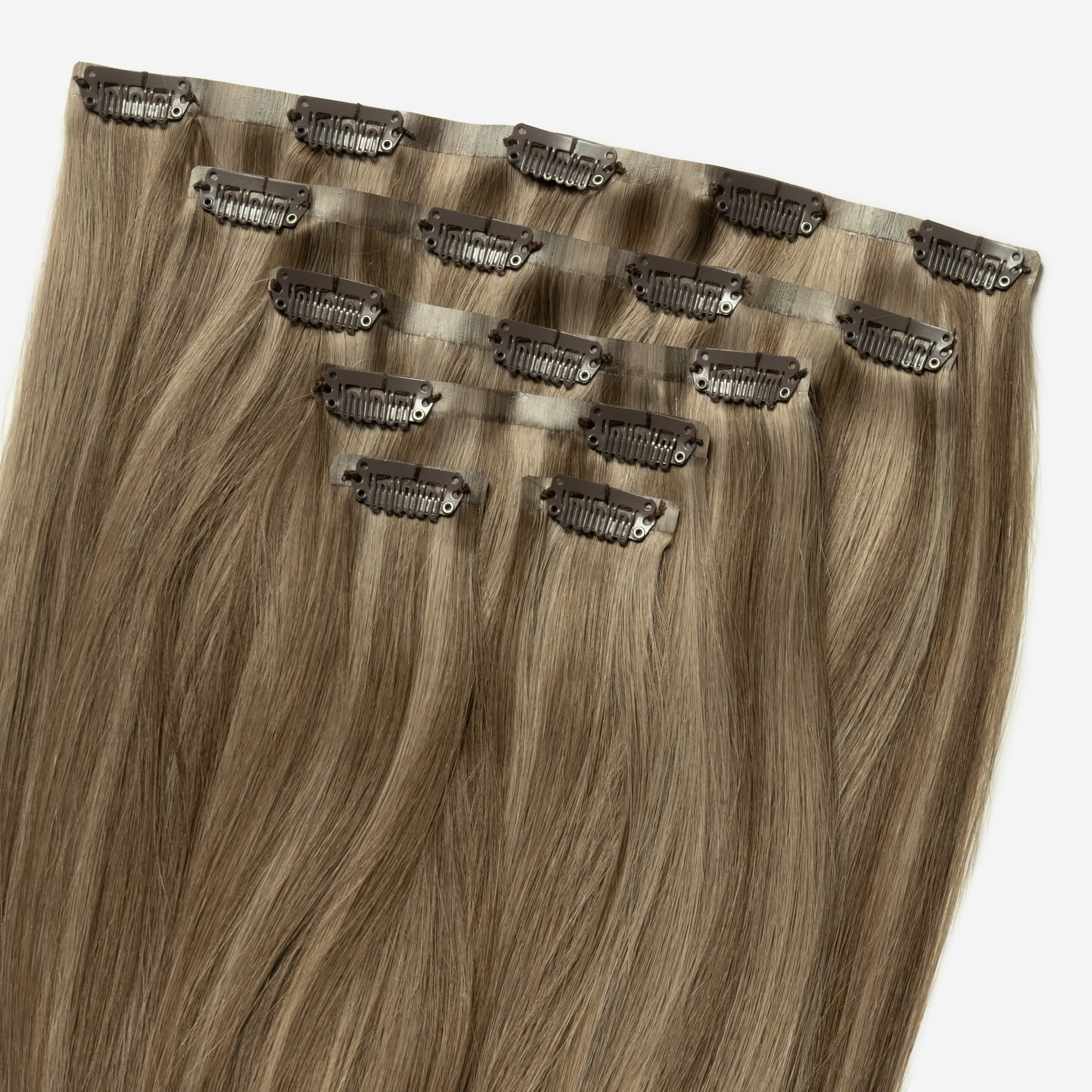 Invisible Clip In - Ash Brown Mix 3B/5B