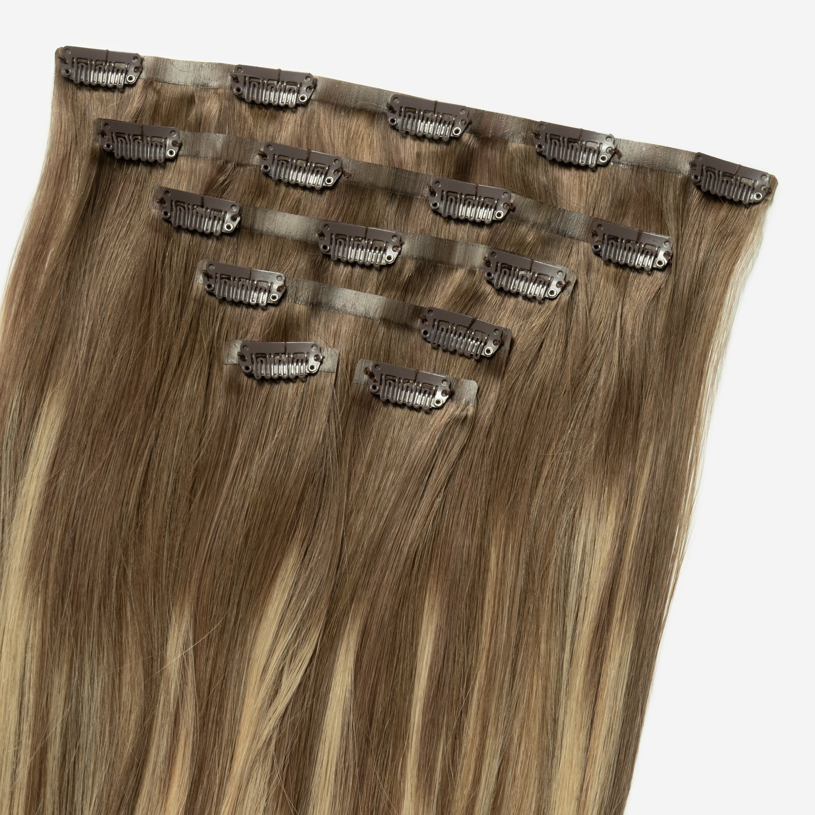 Invisible Clip In - Natural Blonde Balayage 3B+22