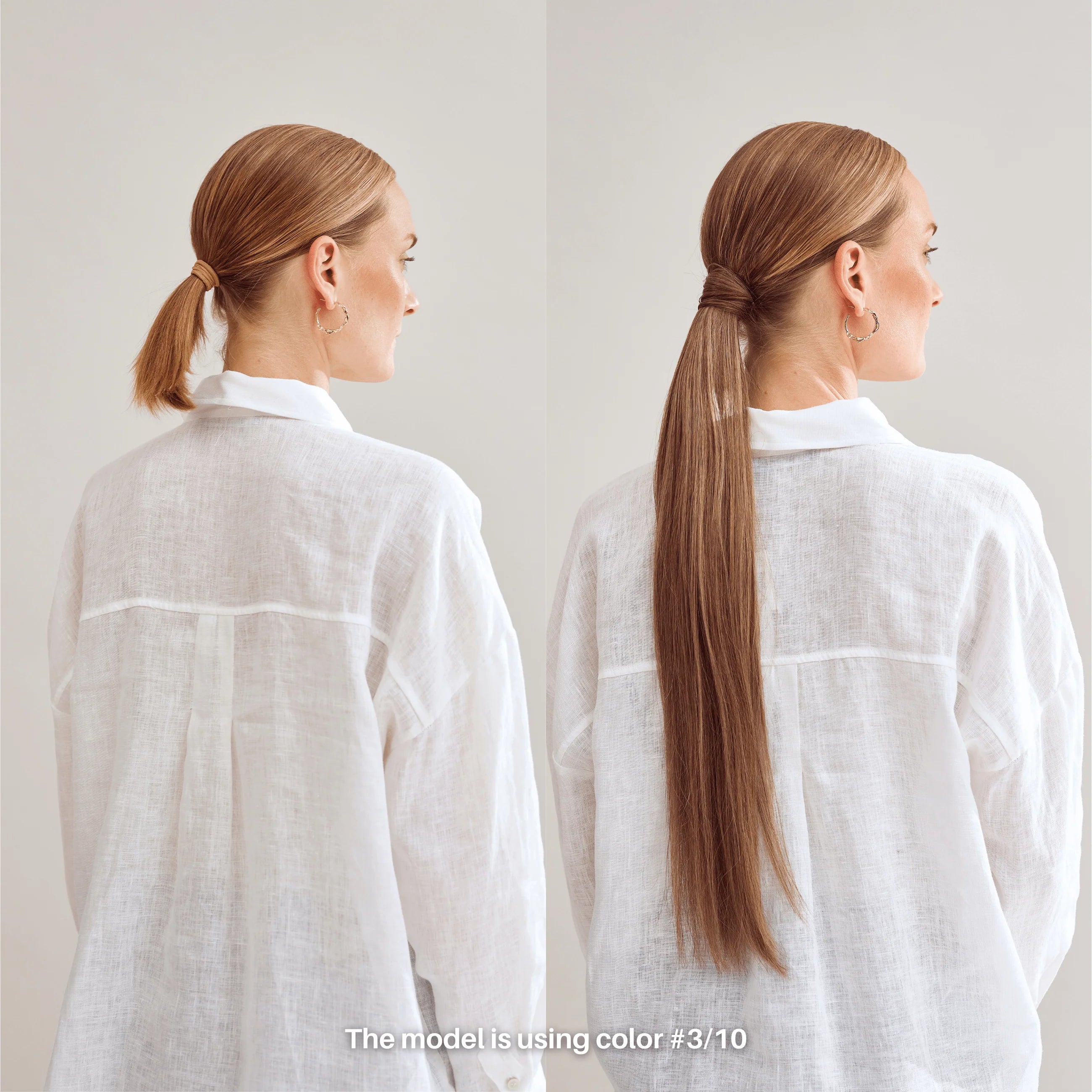 Ponytail Extensions - Light Beige Blonde Mix 16B/60B