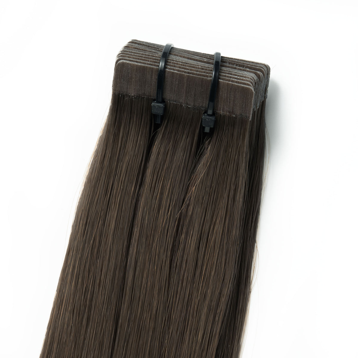 Tape in Extensions - Extra Dark Ash Brown 1C