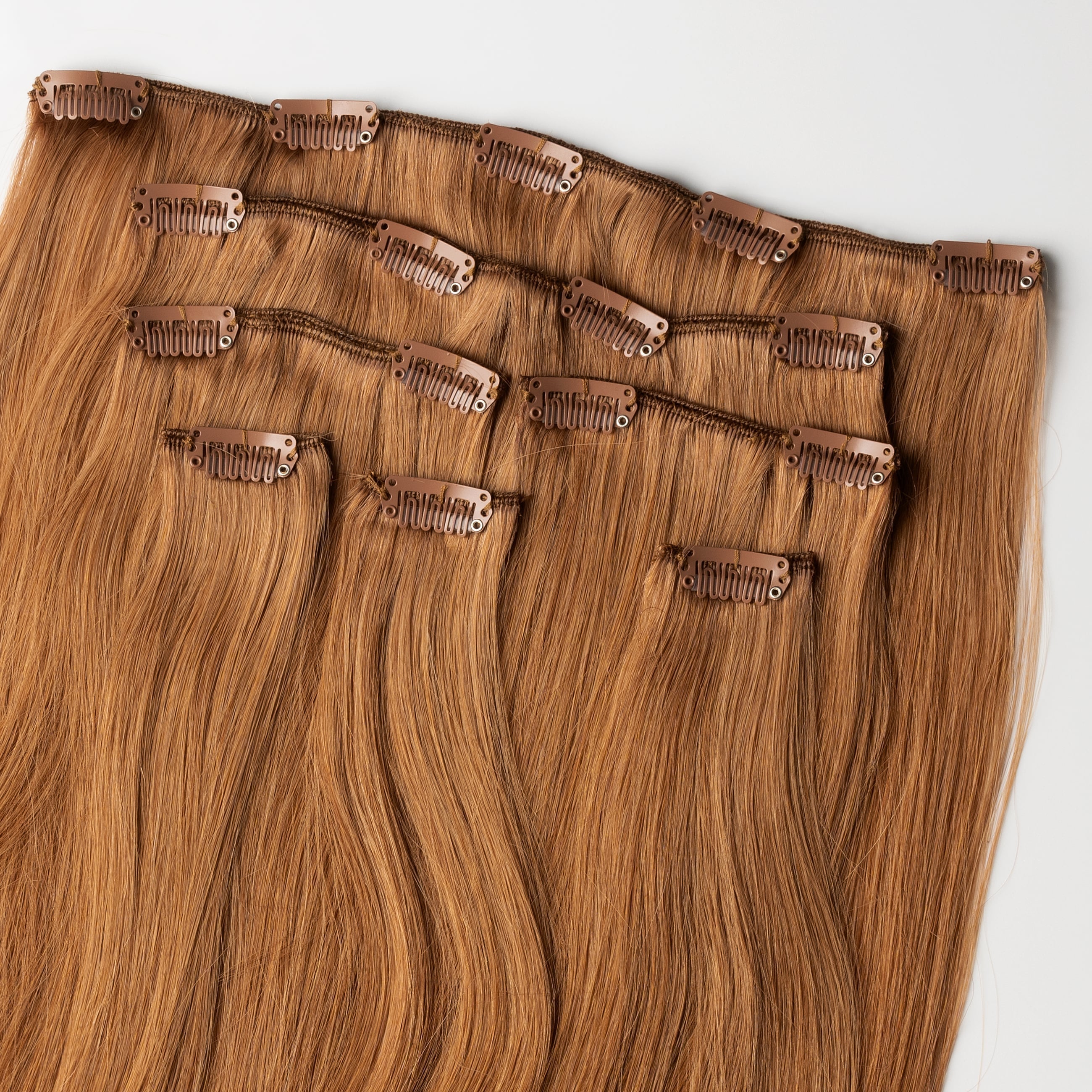 Clip in - Helles Rotbraun Nr. 7 - Original