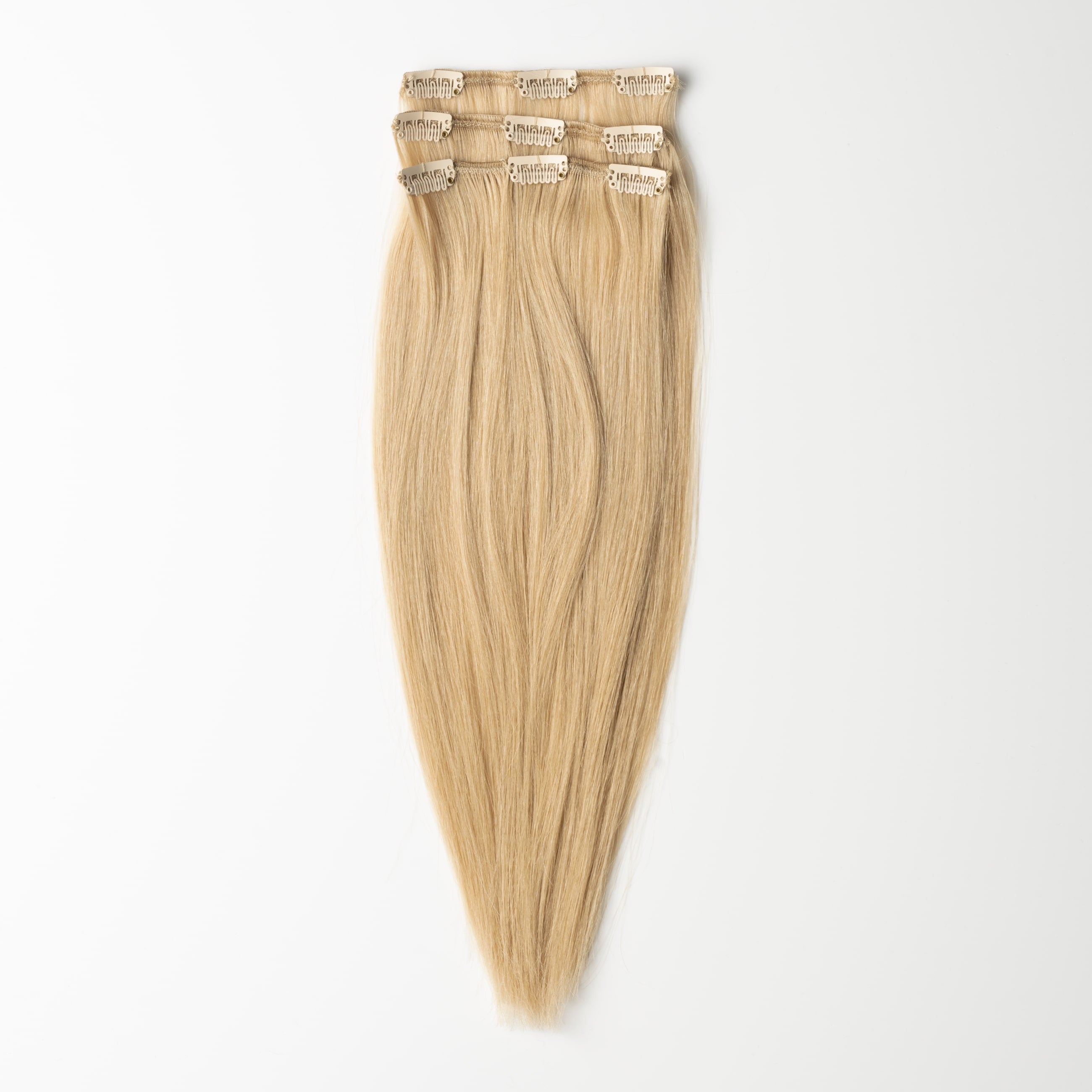 Clip in - Dunkles Beigeblond Nr. 15 - Luxury