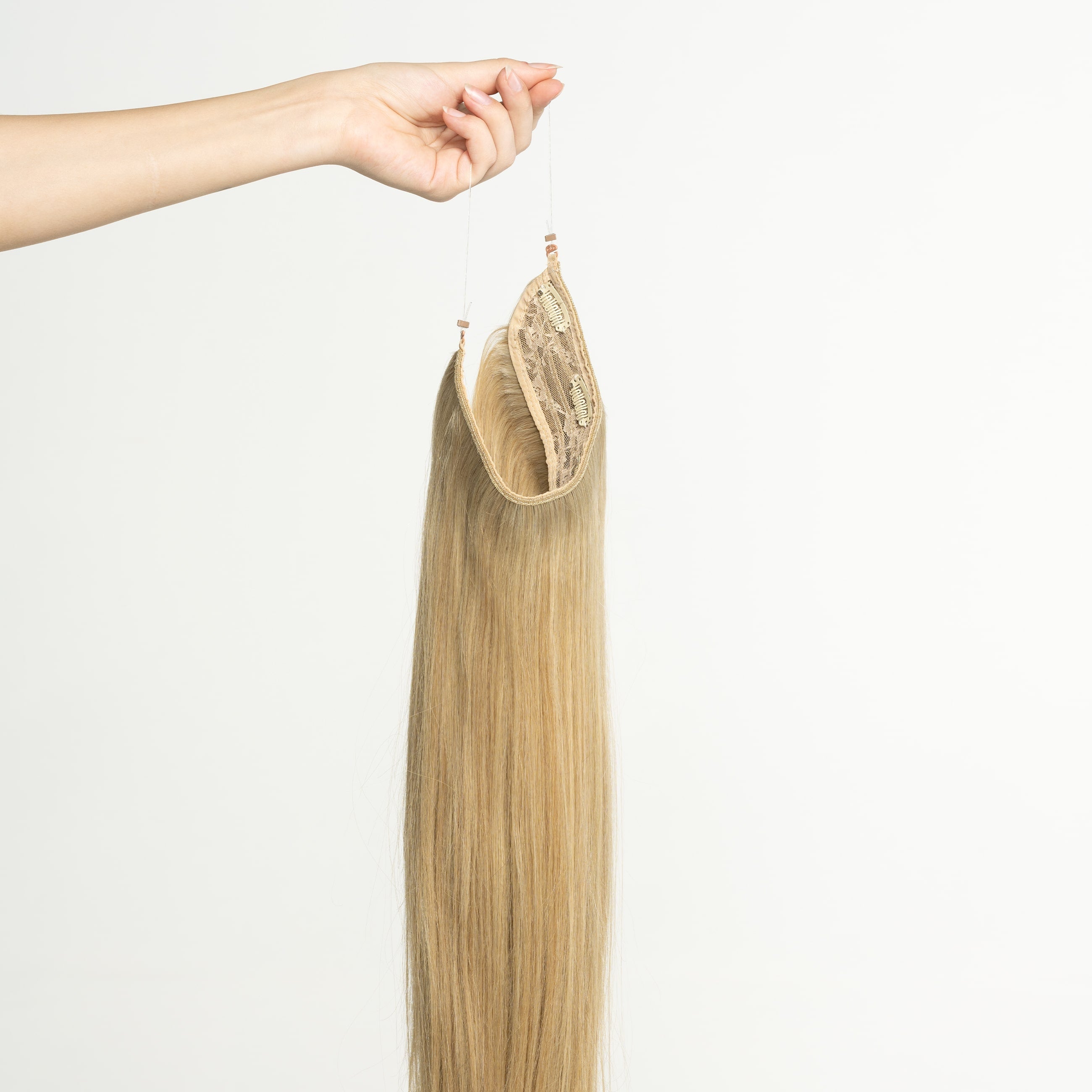Flip in Extensions - Dunkles Beigeblond Nr. 15