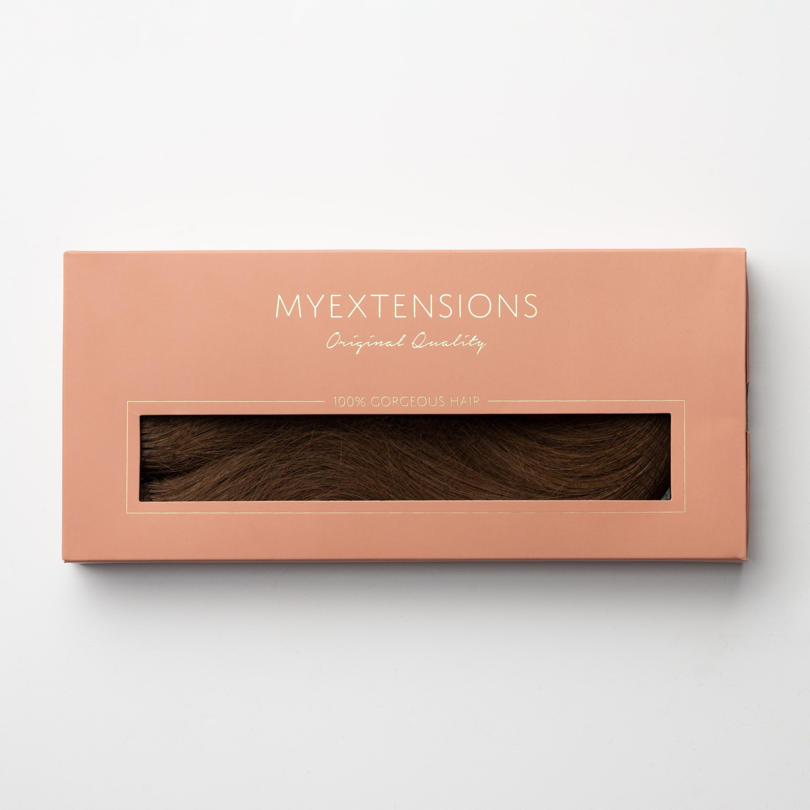 Flip in Extensions - Dunkles Naturbraun Nr. 3