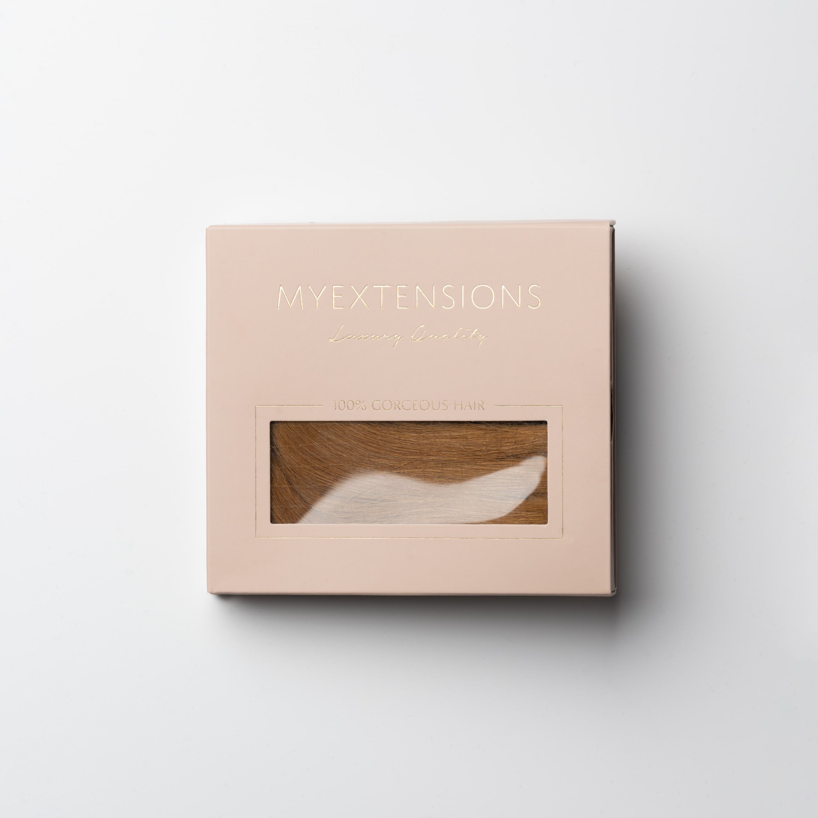 Tape extensions - Lys rødbrun nr. 7