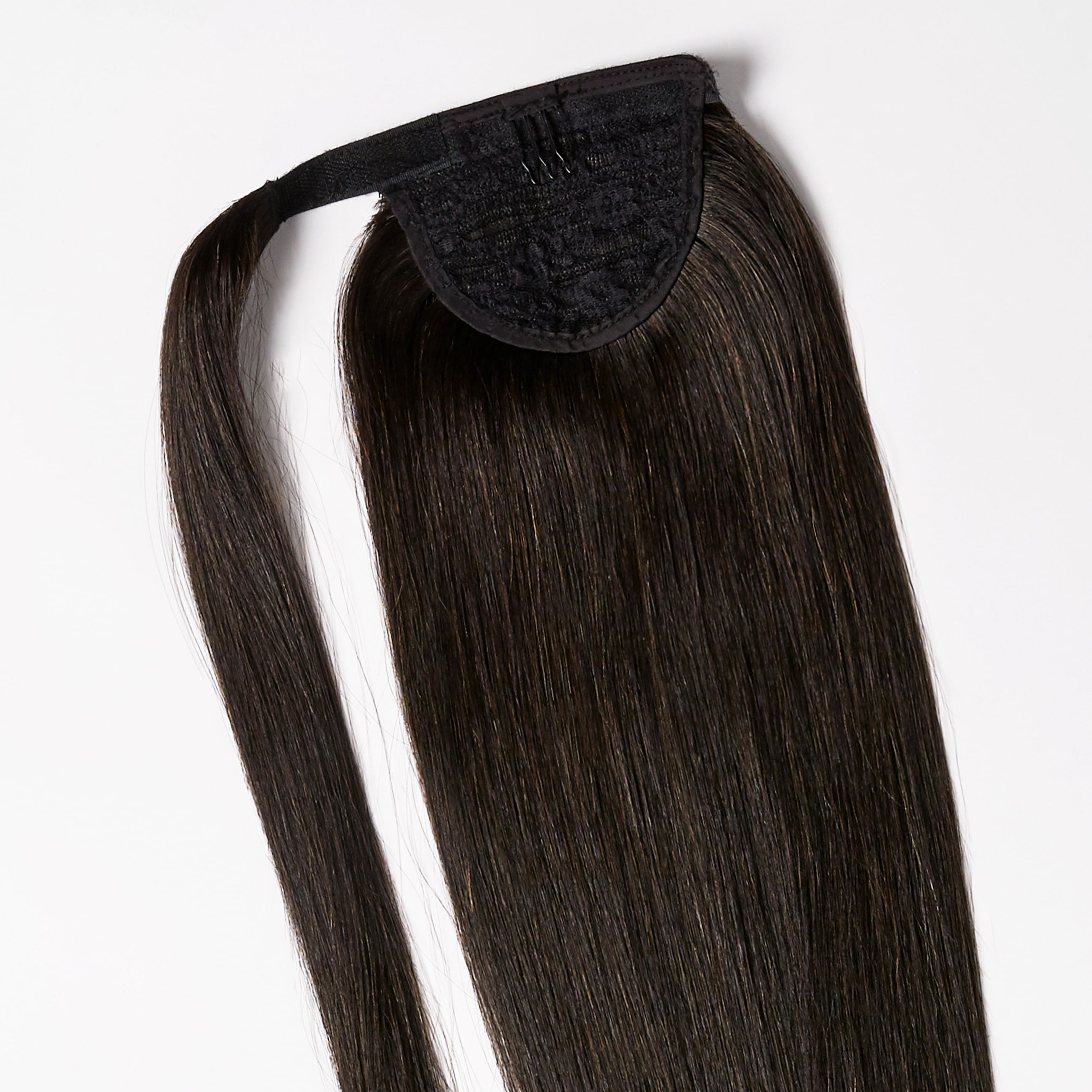 Ponytail Extensions - Schwarzbraun Nr. 1A