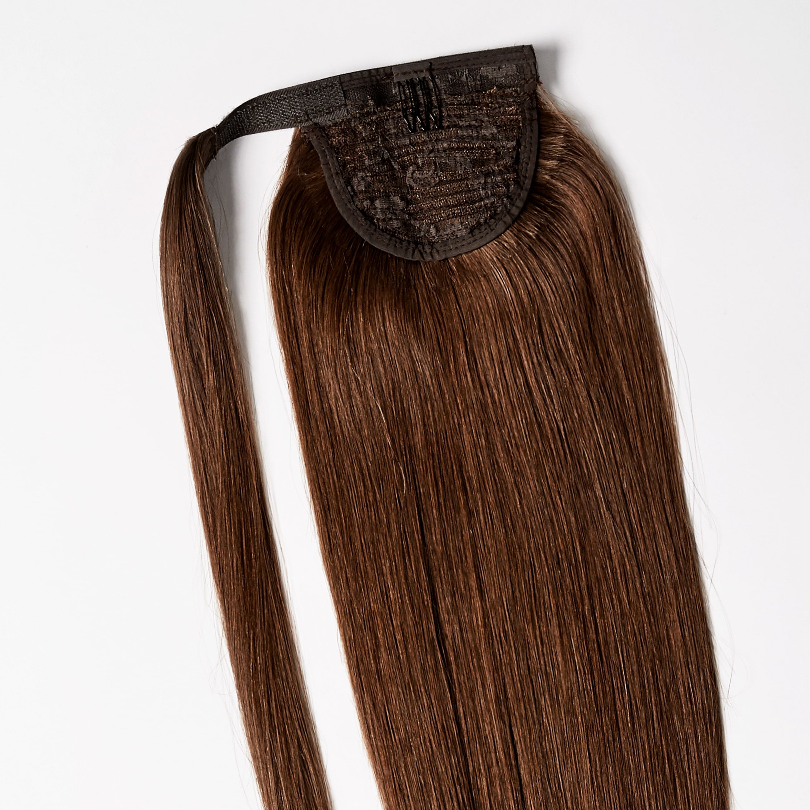 Ponytail Extensions - Dunkles Kastanienbraun Nr. 4