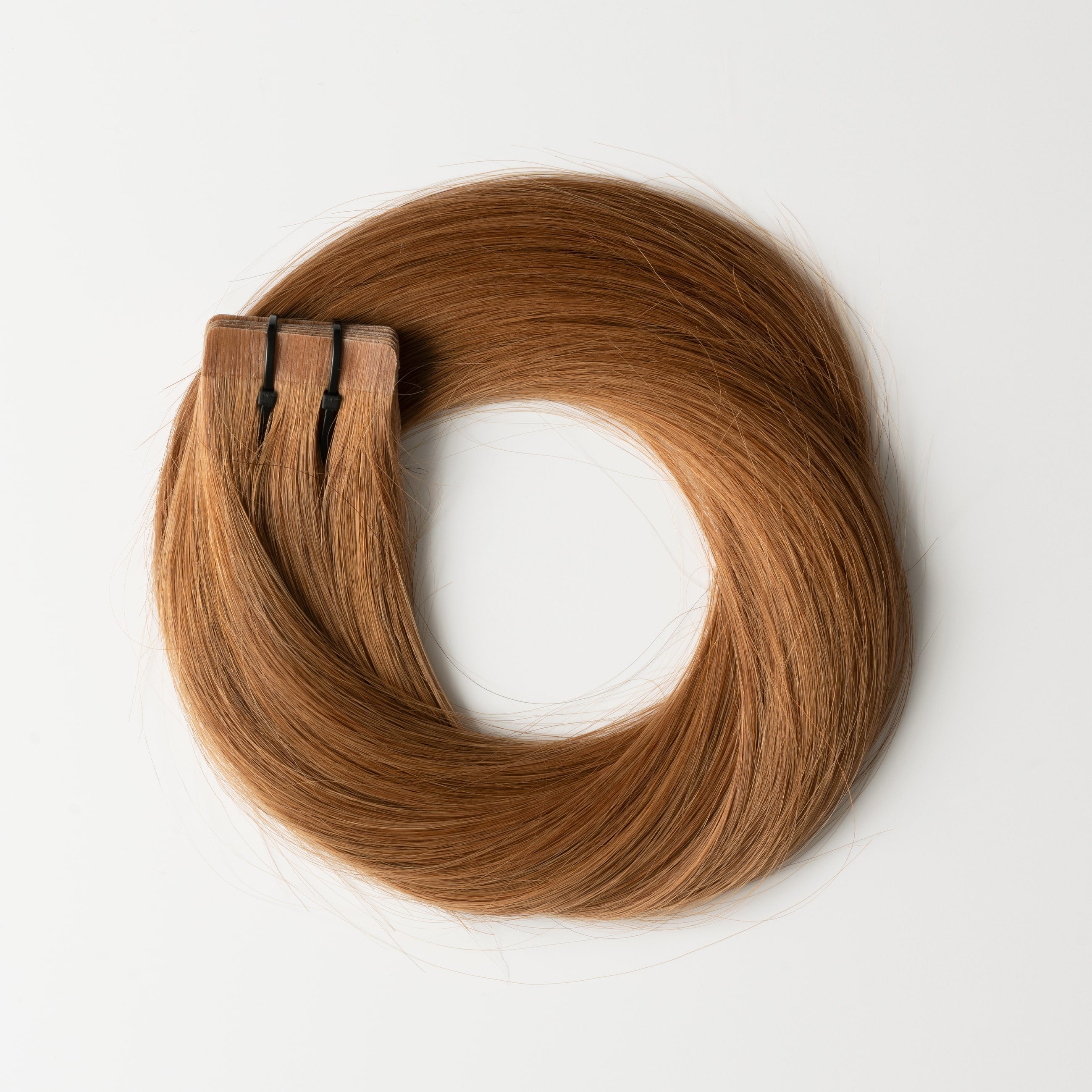 Tape extensions - Lys rødbrun nr. 7