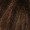 Flip in Extensions - Dark Chocolate Brown Balayage 1A+4