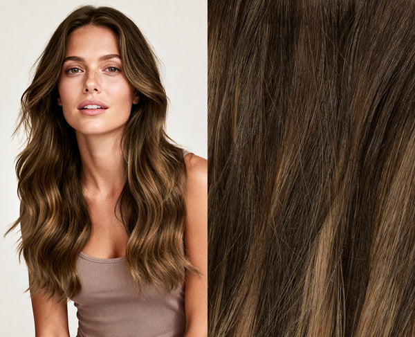 Warm Brown Balayage 2+7