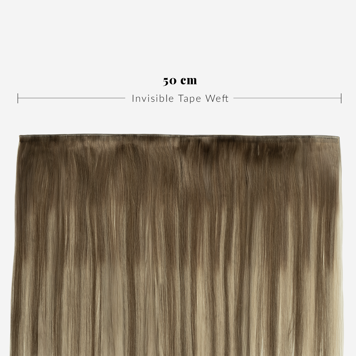 Invisible Tape Weft - Ash Brown Balayage 2C+5B