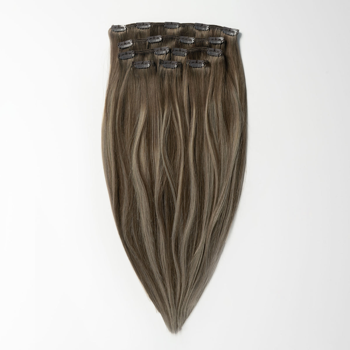 Clip in - Ash Brown Balayage 2C+5B