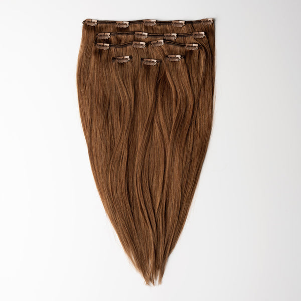 Clip in - Chestnut Brown 6