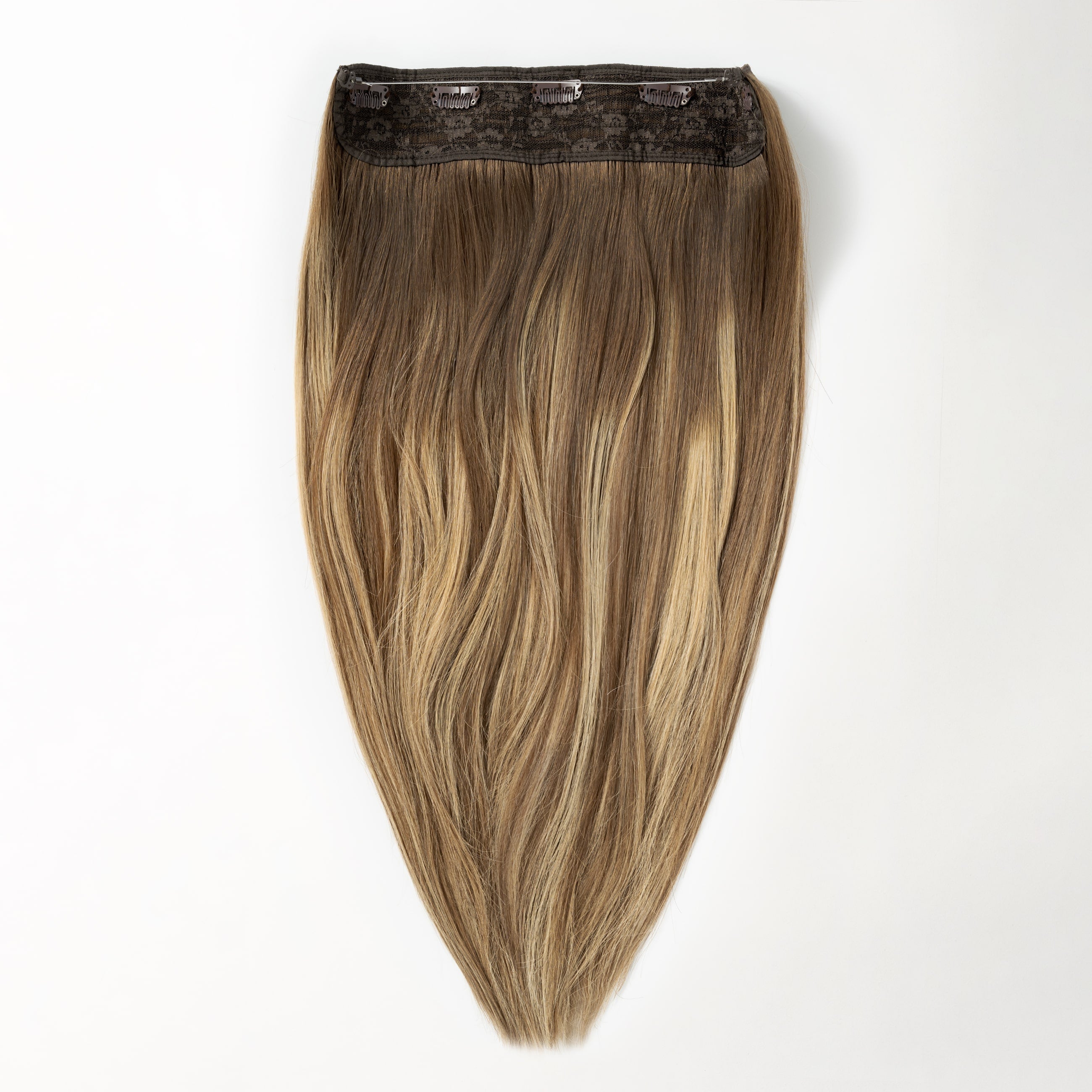 Flip in Extensions - Natural Blonde Balayage 3B+15A