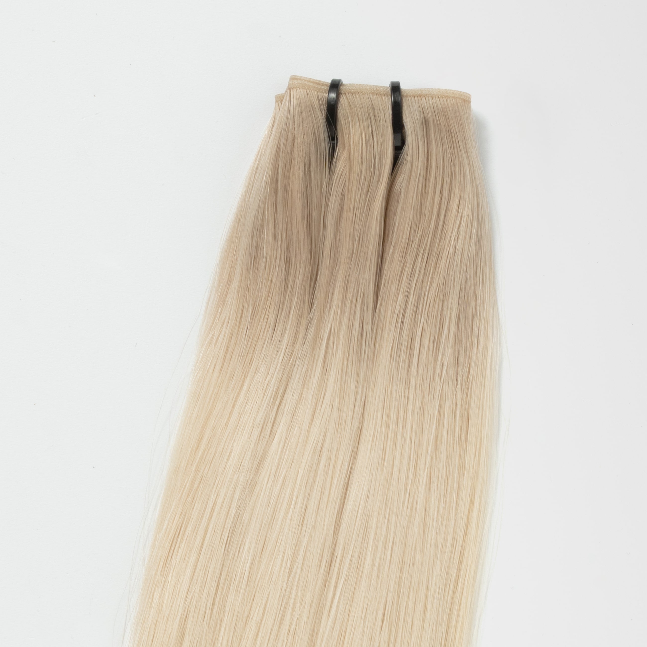 Invisible weft - Light Ash Blonde Root 16B+60B