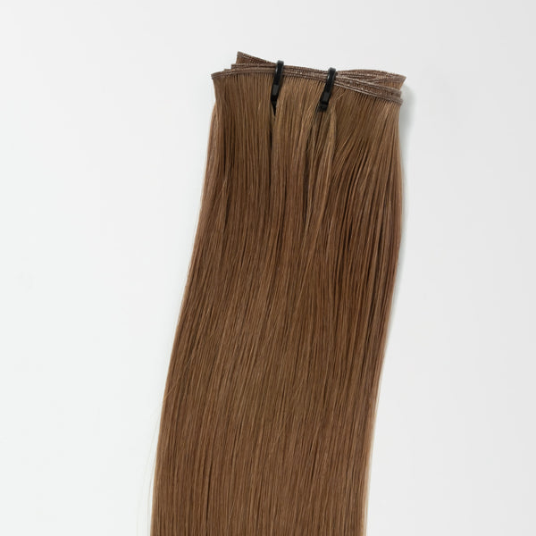 Invisible weft - Warm Brown Balayage 2+7