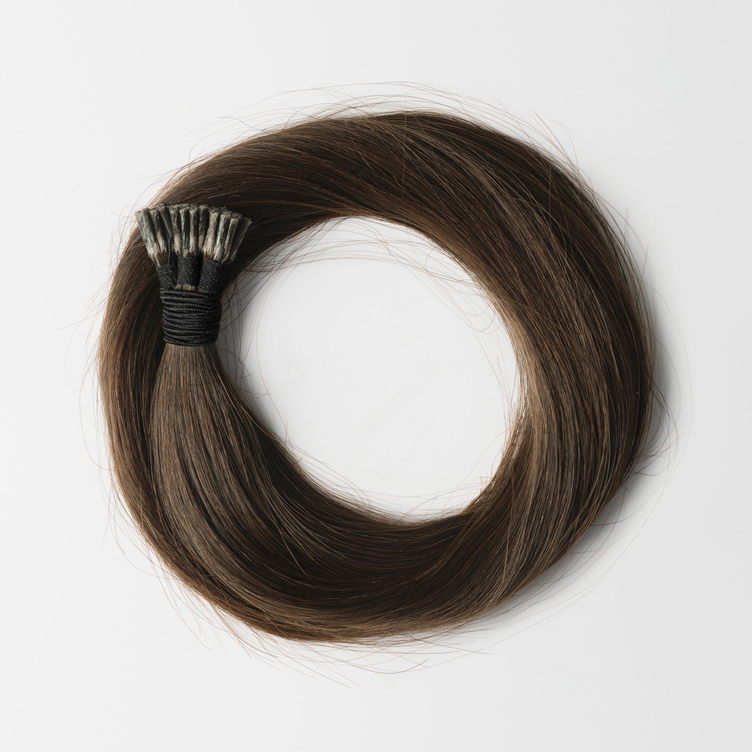 Microring Extensions - Dark Ash Brown 2C