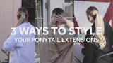 Ponytail Extensions - Aschbraun Nr. 5B