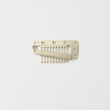 Clips til extensions - 10 stk - Lys