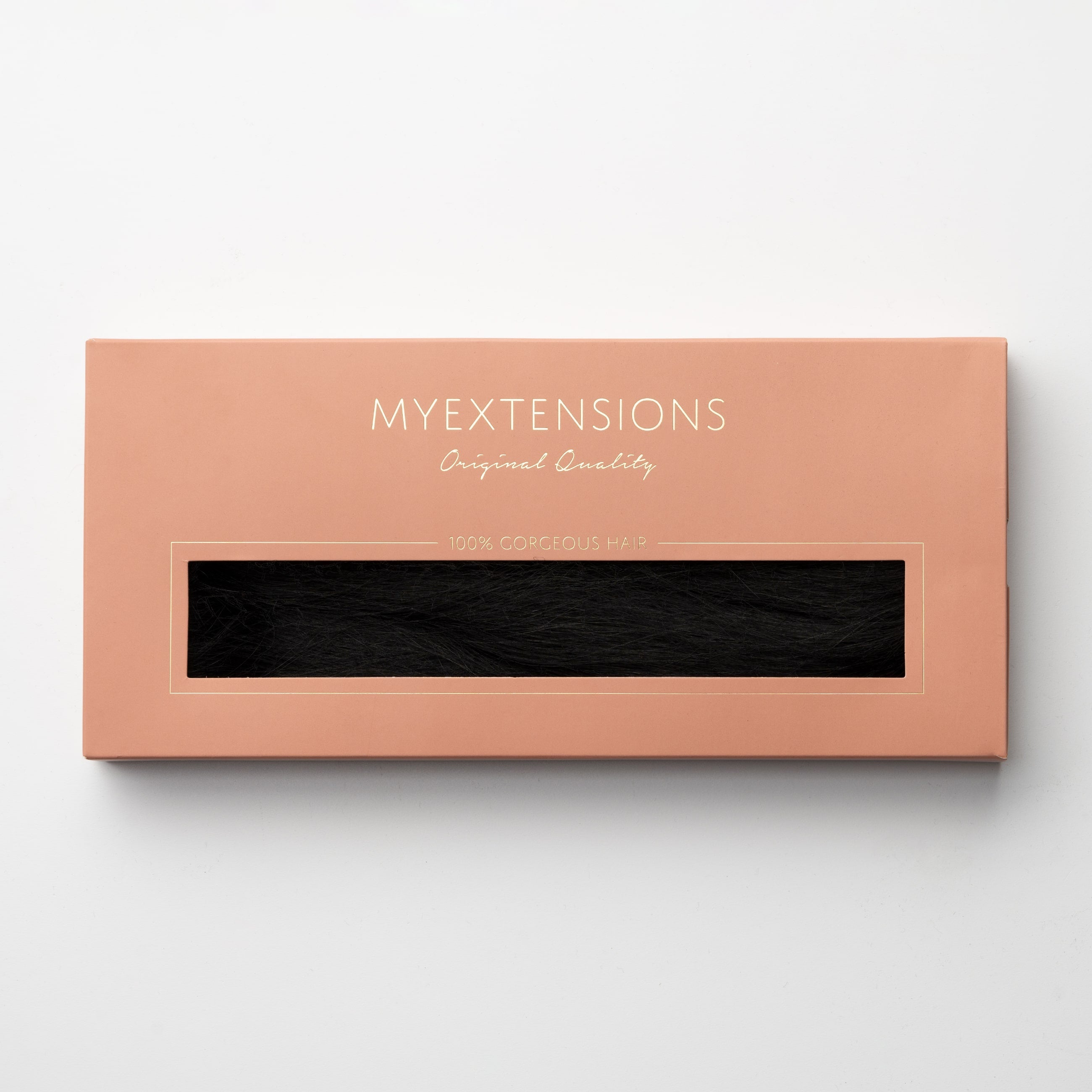Ponytail Extensions - Schwarzbraun Nr. 1A