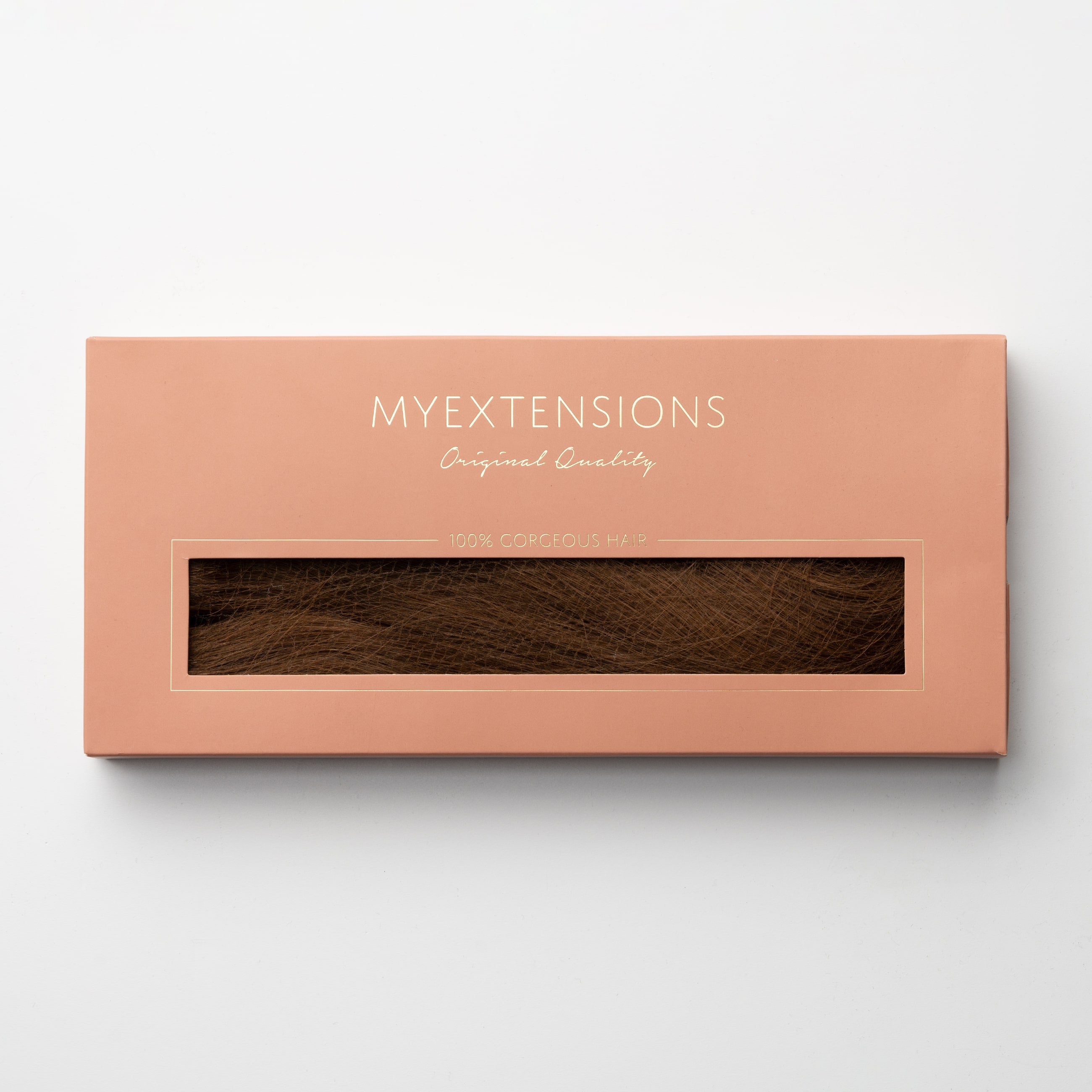 Ponytail Extensions - Dunkles Kastanienbraun Nr. 4