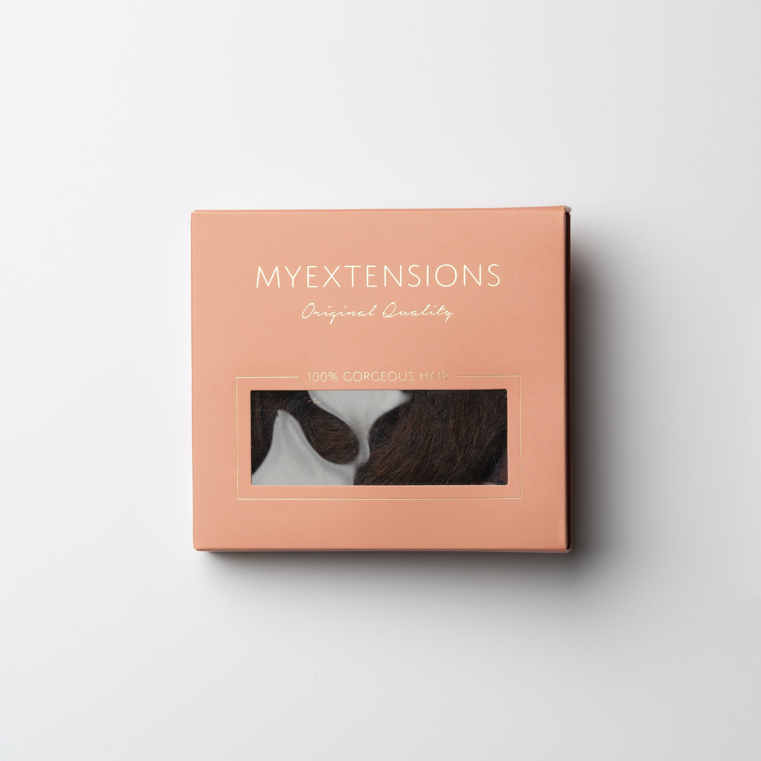 Tape extensions - Mørk naturbrun nr. 3