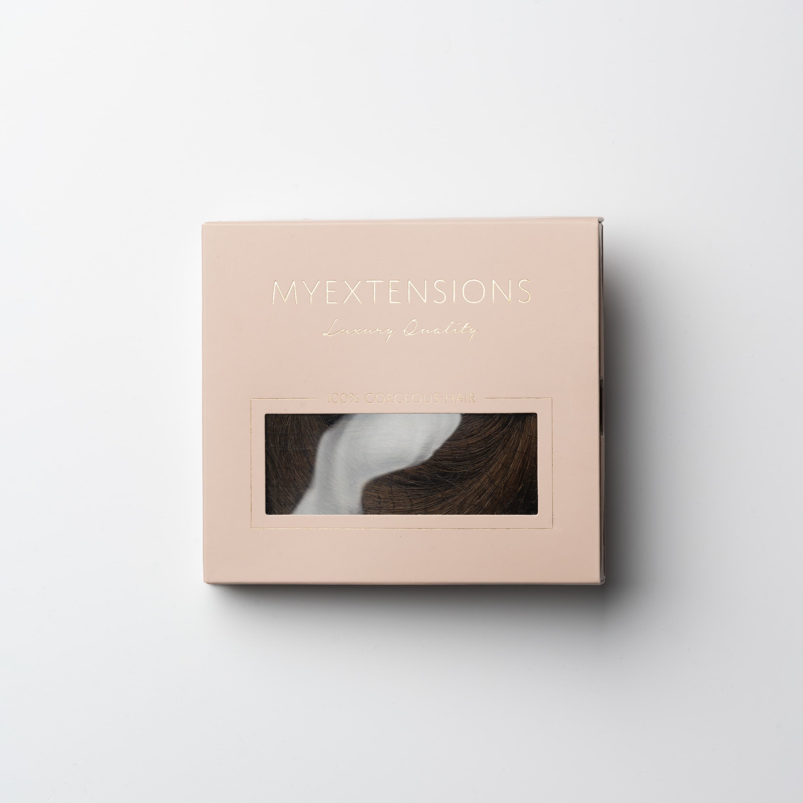 Tape extensions - Mørk naturbrun nr. 3