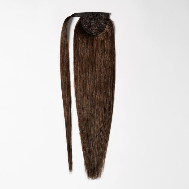 Ponytail Extensions - Dunkles Naturbraun Nr. 3