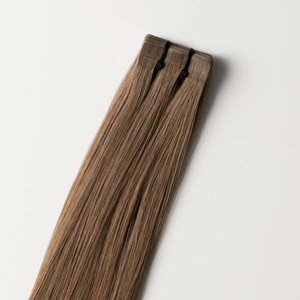 Tape extensions - Lys rødbrun nr. 7